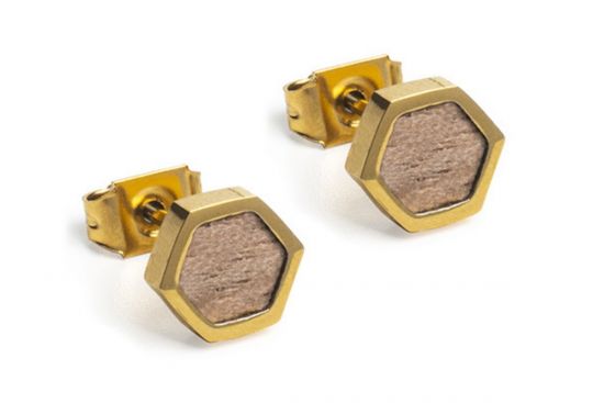 Kovové náušnice Apis Earrings Hexagon Kovové náušnice Apis Earrings Hexagon