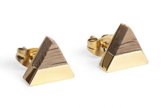 Kovové náušnice White Wine Gold Earrings Kovové náušnice White Wine Gold Earrings