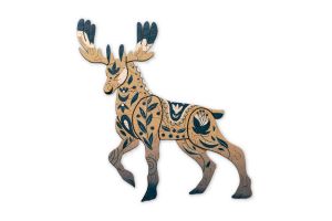 Dřevěné puzzle Scandi Jelen Dřevěné puzzle Scandi Jelen