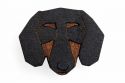 Dřevěná brož Dachshund Brooch