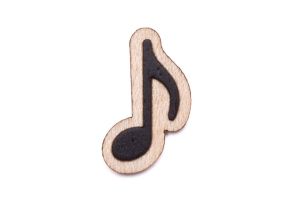 Dřevěná brož Tone Brooch Dřevěná brož Tone Brooch