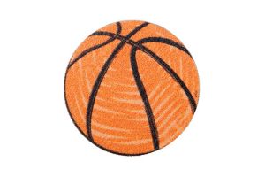 Dřevěná brož Basketbalový míč Dřevěná brož Basketbalový míč
