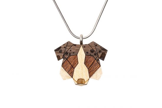 Dřevěný přívěsek Australian Shepherd Pendant Dřevěný přívěsek Australian Shepherd Pendant