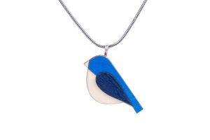 Dřevěný přívěsek Blue Bird Pendant Dřevěný přívěsek Blue Bird Pendant