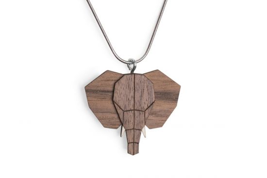 Dřevěný přívěsek Elephant Pendant Dřevěný přívěsek Elephant Pendant