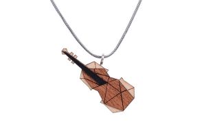 Dřevěný přívěsek Violin Pendant Dřevěný přívěsek Violin Pendant
