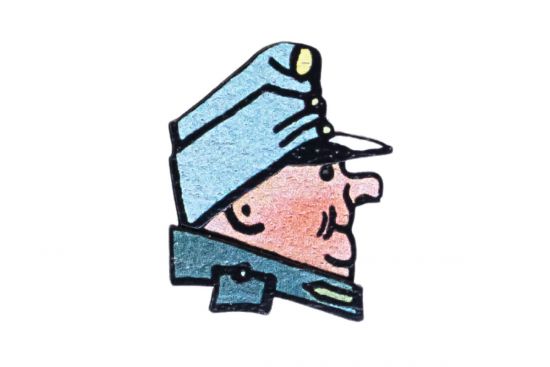 Dřevěná brož Dobrý voják Švejk – Jaroslav Hašek © Dřevěná brož Dobrý voják Švejk – Jaroslav Hašek ©