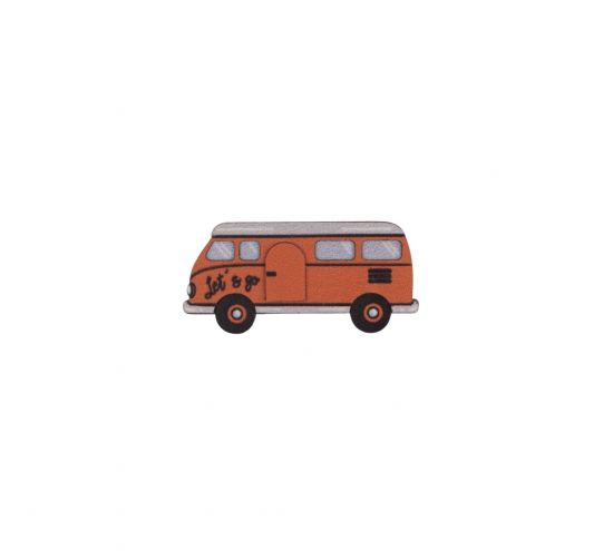 Dřevěná brož Minivan Dřevěná brož Minivan