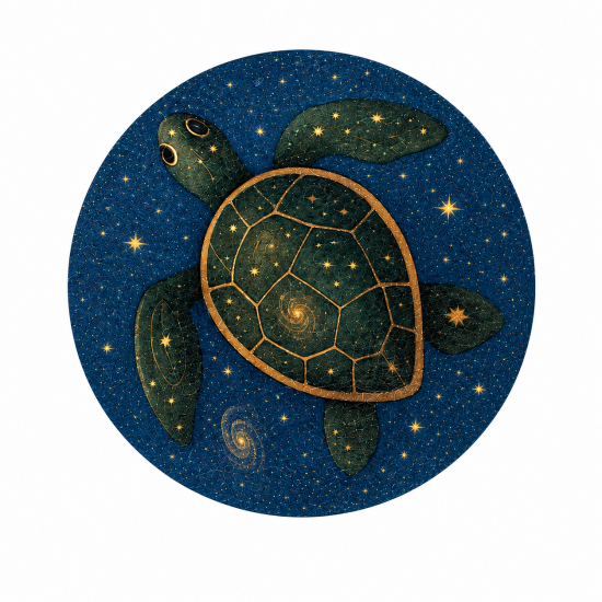 Dřevěná magnetka Želva Dřevěná magnetka Želva